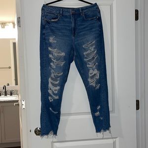 American Eagle distressed jeans